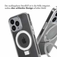 Accezz Ring Stand Backcover mit MagSafe Apple iPhone 13 Pro - Transparent