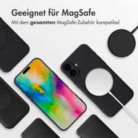 imoshion Color Back Cover mit MagSafe für das Apple iPhone 16 - Schwarz