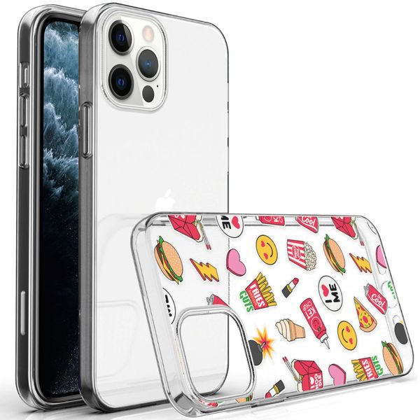 imoshion Design Hülle für das iPhone 12 (Pro) - Fastfood