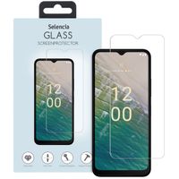 Selencia Screen Protector aus gehärtetem Glas Nokia C32