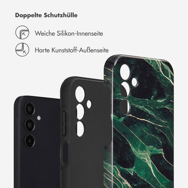 Selencia Vivid Tough Back Cover für das Samsung Galaxy A15 (5G/4G) - Chic Marble Quartz