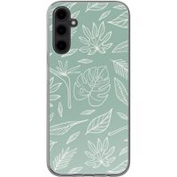 imoshion Design Hülle Samsung Galaxy A14 (5G/4G) - Leaves Line-Art