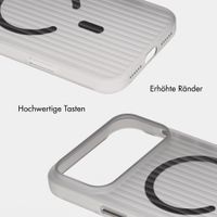 Accezz Lite Backcover mit MagSafe | Fluted | Apple iPhone 18 Pro / 17 Pro - Grau