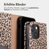 imoshion Design Klapphülle Apple iPhone 13 - Leopard Mood