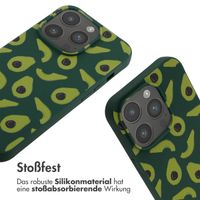 imoshion Silikonhülle design mit Band für das iPhone 14 Pro - Avocado Green