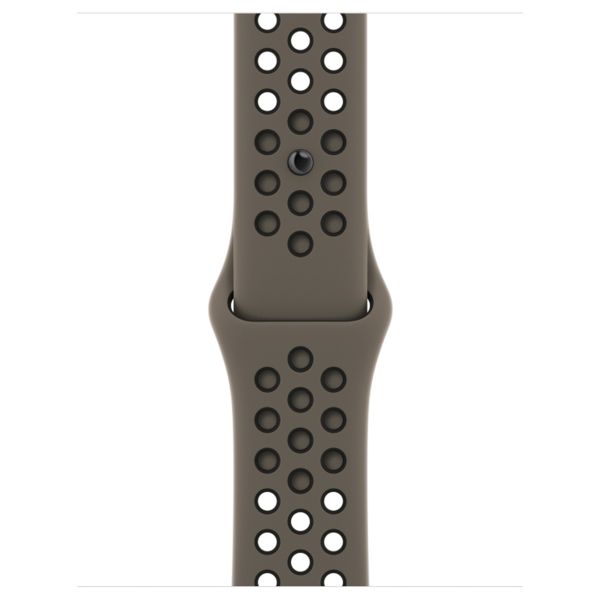 Apple Nike Sport Band für das Apple Watch Series 1-9 / SE - 38/40/41 mm / Series 10 - 42 mm - Olive Grey / Black