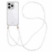 imoshion Back Cover mit Band + Armband Apple iPhone 14 Pro Max - Perlenherzen