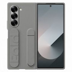 Samsung Original Silikon Cover mit Strap Samsung Galaxy Z Fold 6 - Gray