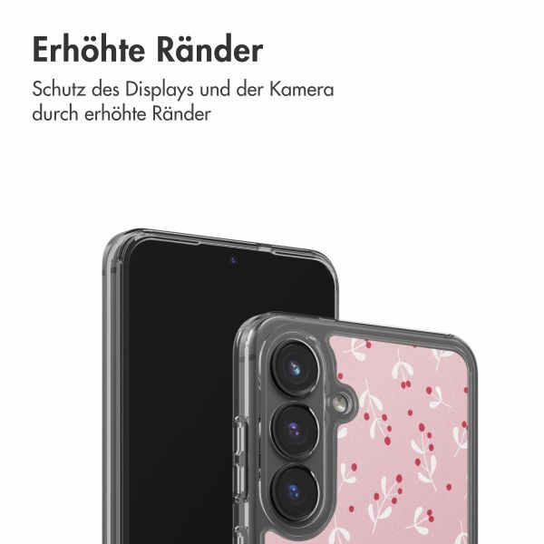 imoshion Design Hülle Samsung Galaxy S25 FE - Berries Blush