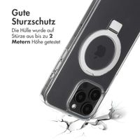 Accezz Ring Stand Backcover mit MagSafe für das iPhone 15 Pro Max - Transparent