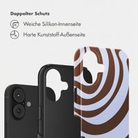 Selencia Vivid Back Cover Apple iPhone 17 - Dream Swirl Chocolate