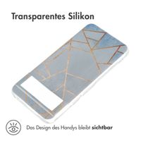 imoshion Design Hülle für das Google Pixel 8 - Blue Graphic