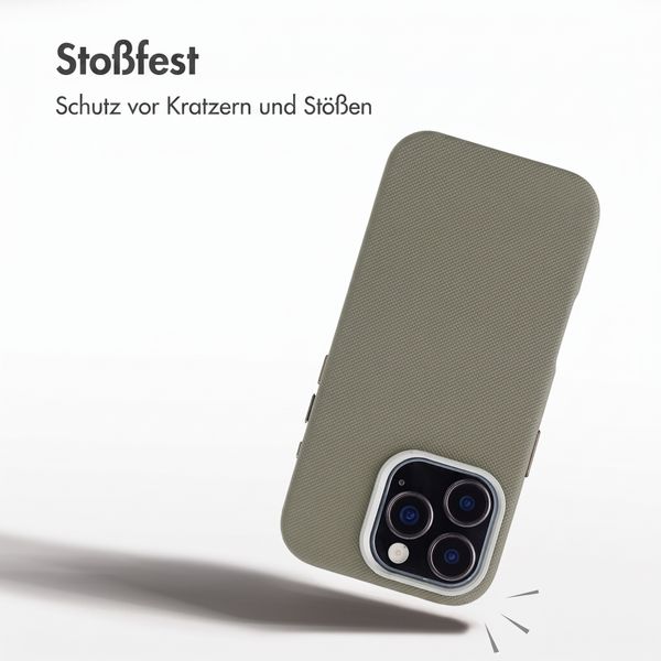 Accezz Mesh Backcover mit MagSafe Apple iPhone 16 Pro - Dunkelgrau