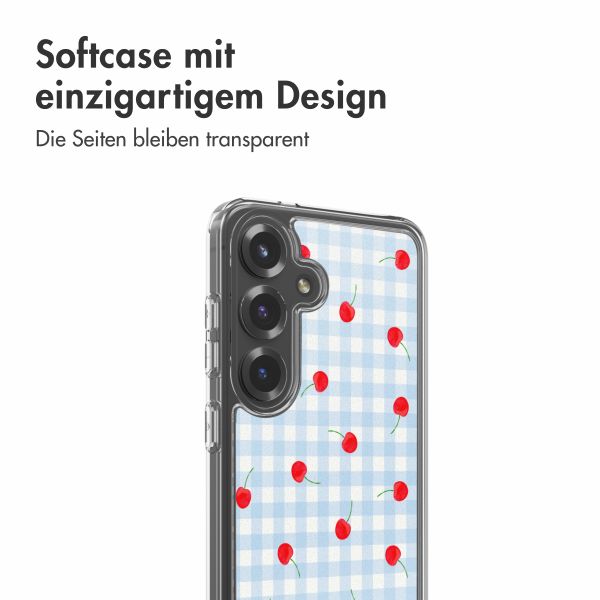 imoshion Design Hülle Samsung Galaxy S25 - Cherry Check