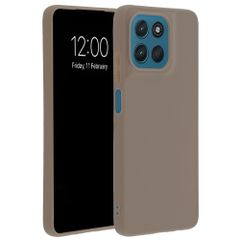imoshion TPU Color Cover Motorola Moto G57 Power - Braun