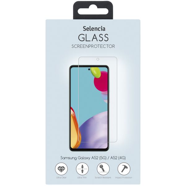 Selencia Screen Protector aus gehärtetem Glas Samsung Galaxy A52(s) (5G/4G) / A53