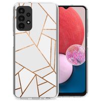 imoshion Design Hülle für das Samsung Galaxy A13 (4G) - White Graphic