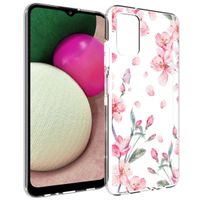 imoshion Design Hülle Samsung Galaxy A03s - Blume - Rosa