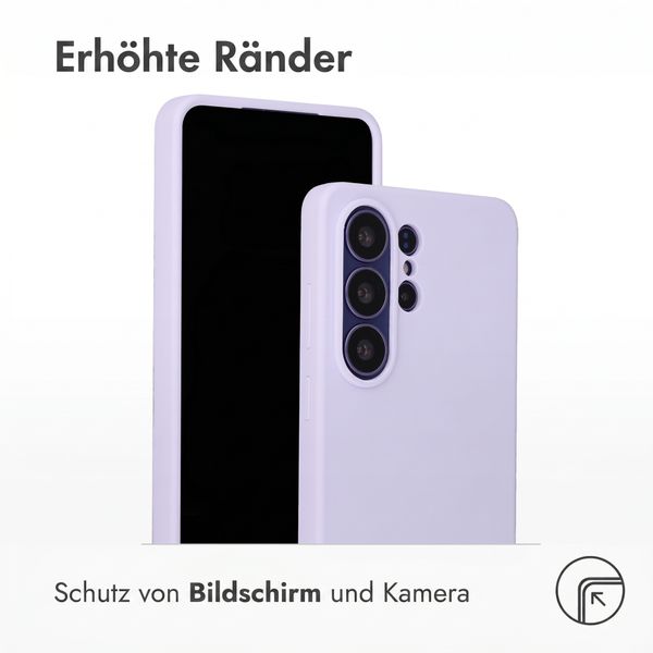 Accezz Liquid Silikoncase mit MagSafe Samsung Galaxy S26 Ultra - Violett