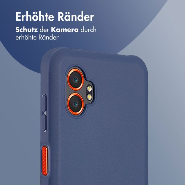 imoshion TPU Color Cover Samsung Galaxy Xcover 7 Pro - Dunkelblau