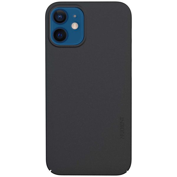 Nudient Thin Case für das iPhone 12 Mini - Ink Black