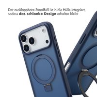 Accezz Ring Stand Backcover mit MagSafe Apple iPhone 17 Pro Max - Blau
