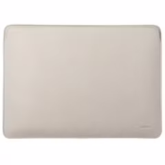 Accezz Leather Laptop Hülle Apple MacBook 14 Zoll - Laptop Sleeve - Beige