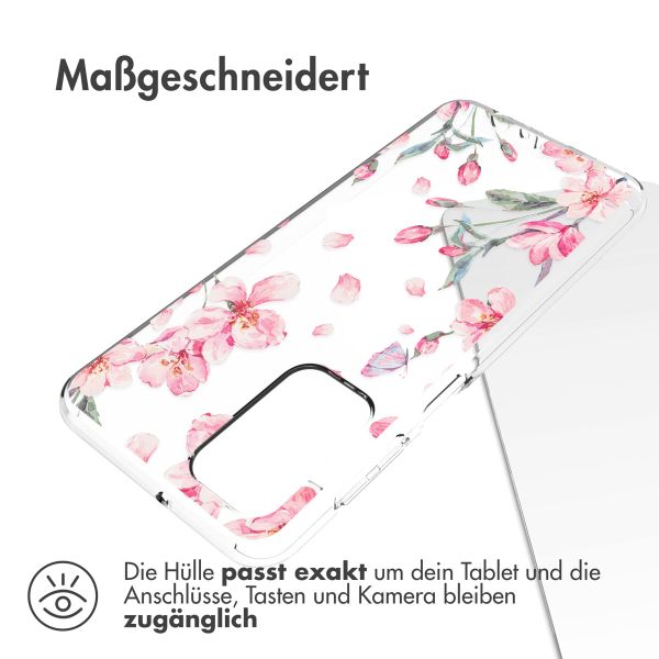 imoshion Design Hülle Galaxy A23 (5G) - Blume - Rosa