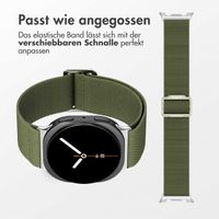 imoshion Elastisches Nylonarmband für das Samsung Galaxy Watch 8 (Classic) - 40 / 44 / 46mm - Grün