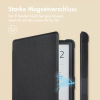 imoshion Slim Soft Case Sleepcover für das Pocketbook Touch Lux 5 / HD 3 / Basic Lux 4 / Vivlio Lux 5 - Schwarz