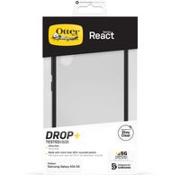 OtterBox React Backcover für das Samsung Galaxy A34 (5G) - Transparent / Schwarz