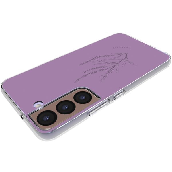 imoshion Design Hülle für das Samsung Galaxy S22 - Floral Purple