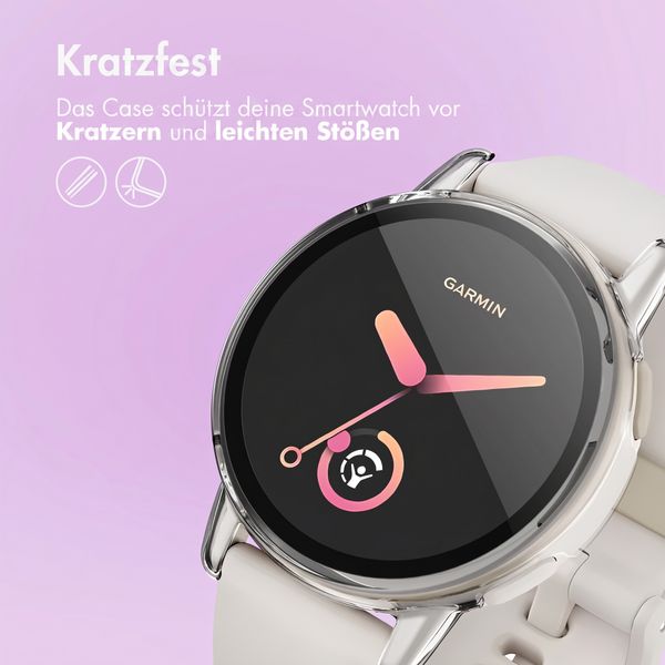 imoshion Full Cover Hard Case Garmin Vivoactive 5 - Transparent