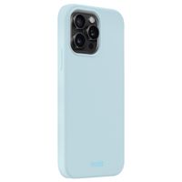 Holdit Silicone Case für das iPhone 14 Pro Max - Mineral Blue