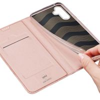 Dux Ducis Slim TPU Klapphülle für das Samsung Galaxy A54 (5G) - Rose Gold