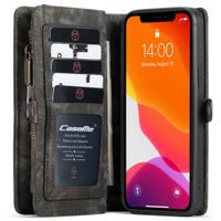 CaseMe Luxuriöse 2-in-1-Portemonnaie-Klapphülle Leder iPhone 12 Pro Max