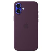 Apple Silikon-Case MagSafe für das iPhone 16 Plus - Plum