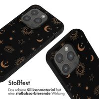 imoshion SilikonHülle design mit Band Apple iPhone 15 Pro - Sky Black
