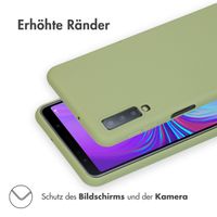 imoshion Color TPU Hülle für das Samsung Galaxy A7 (2018) - Olive Green