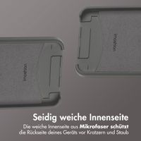 imoshion Color Backcover mit abnehmbarem Handykette und MagSafe Apple iPhone 16e - Black Coffee