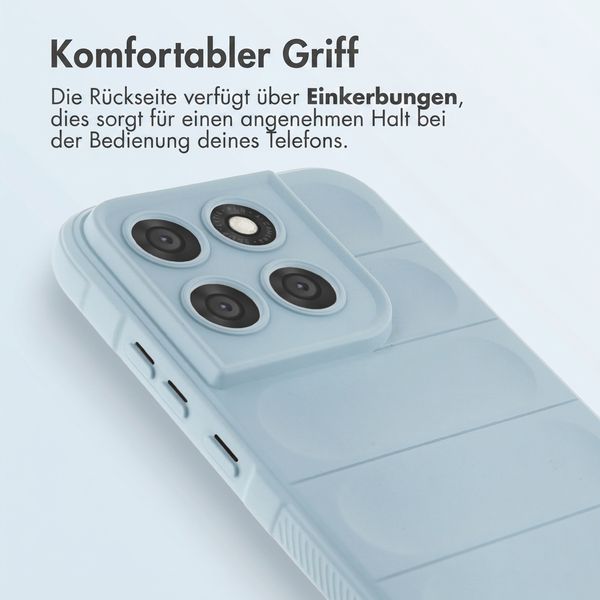 imoshion EasyGrip Backcover Motorola Moto G77 - Hellblau