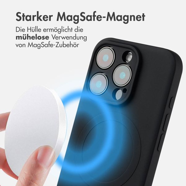 imoshion Color Back Cover mit MagSafe für das Apple iPhone 16 Pro - Schwarz