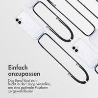 imoshion MagSafe Hülle mit abnehmbarem Band für das iPhone 16 - Transparent