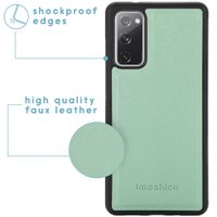 imoshion Luxuriöse Portemonnaie-Klapphülle Samsung Galaxy S20 FE - Grün