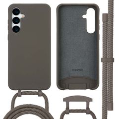 imoshion Color Backcover mit abtrennbarem Band Samsung Galaxy A55 - Black Coffee