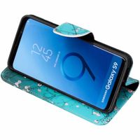 Design TPU Klapphülle für das Samsung Galaxy S9