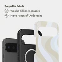 Selencia Vivid Rückabdeckung mit MagSafe Google Pixel 11 Pro - Desert Waves Beige