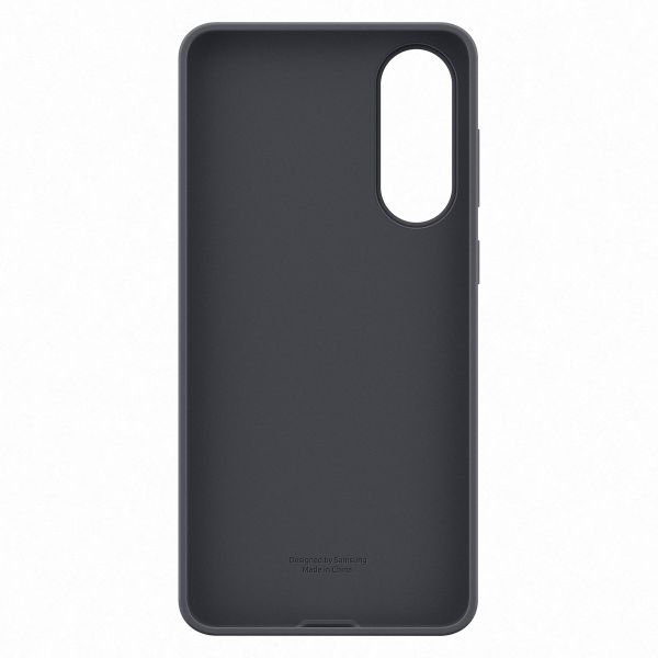 Samsung Original Silikon Cover Samsung Galaxy S25 Edge - Schwarz