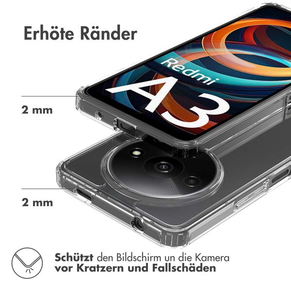 Accezz Xtreme Impact Case Xiaomi Redmi A3 - Transparent