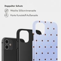 Selencia Vivid Back Cover Apple iPhone 11 - Happy Dots Digital Sky